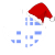 disribind logo with santa hat disribind logo with santa hat